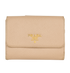 Prada Saffiano Bifold Compact Wallet, front view